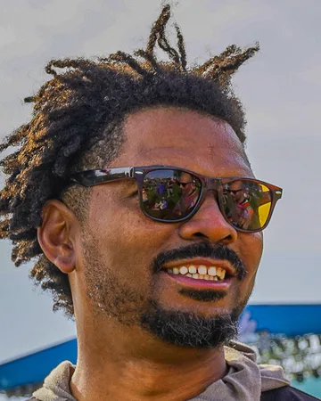 Portrait of Carlos Culbertson, aka ZULU PAINTER