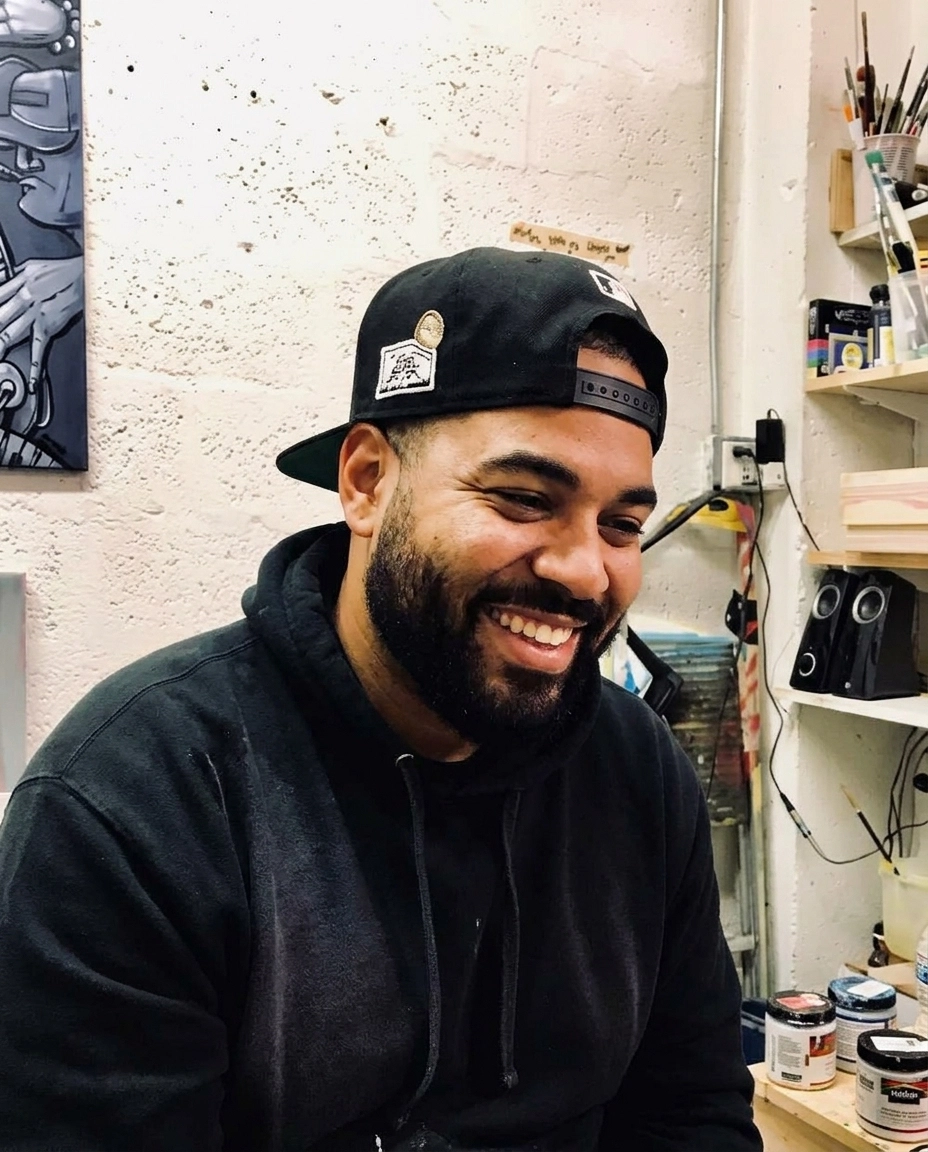 Portrait of Carlos Solano, aka SOLANO